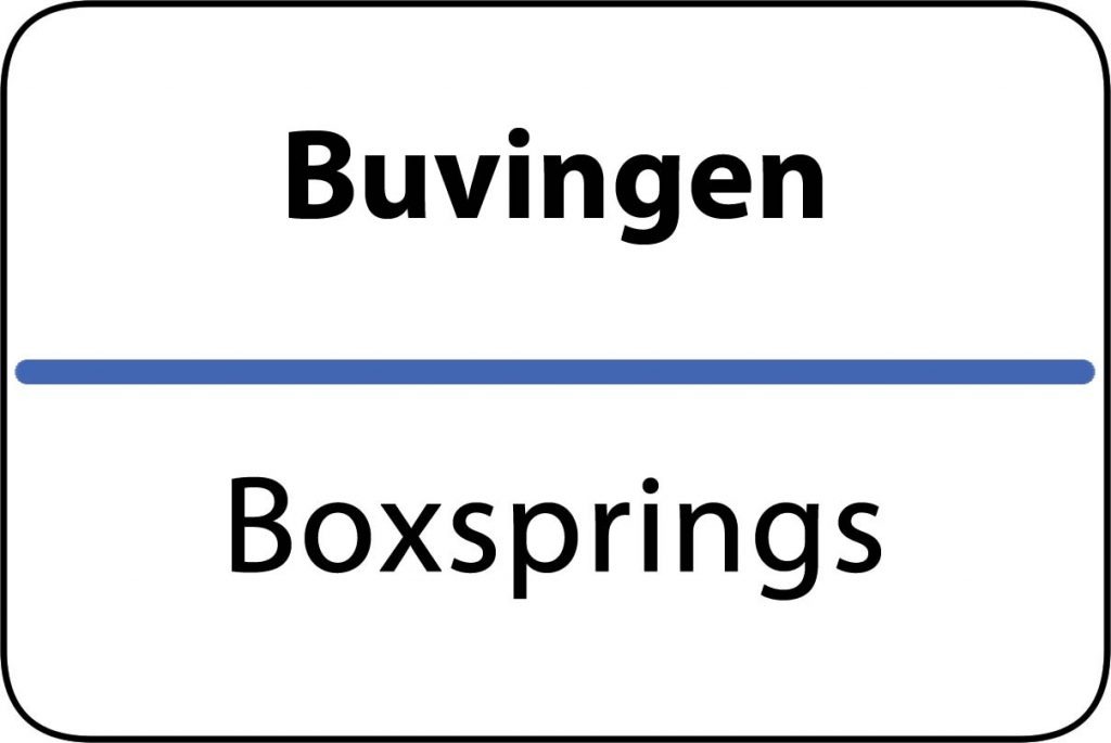 Boxsprings Buvingen