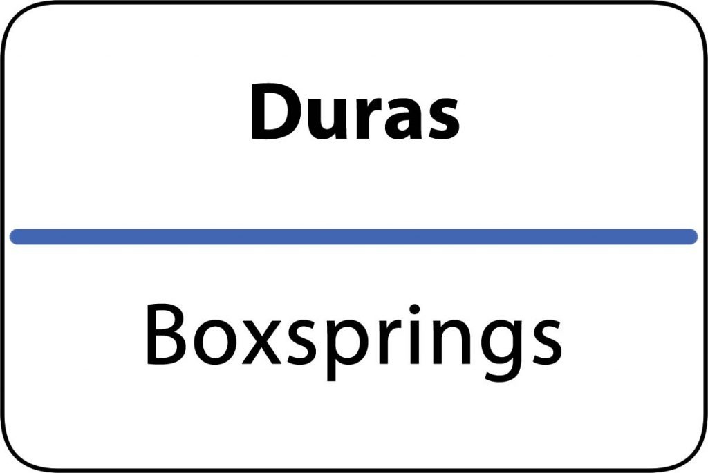 Boxsprings Duras