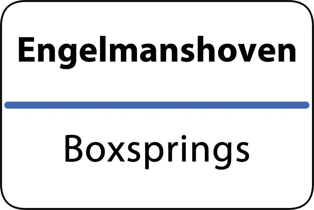 Boxsprings Engelmanshoven