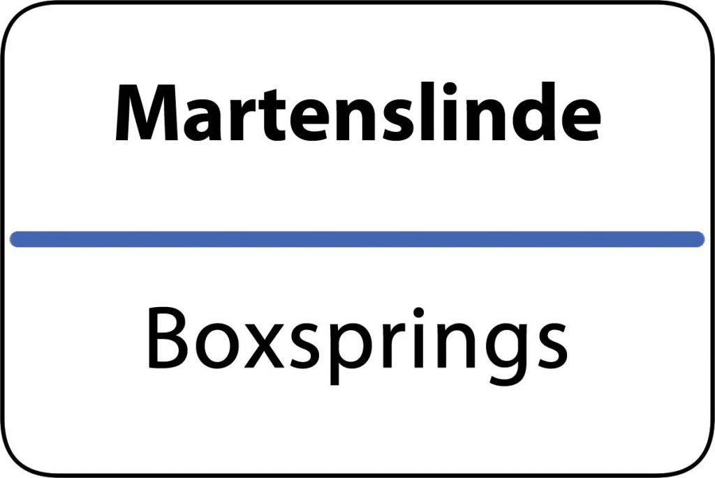 Boxsprings Martenslinde